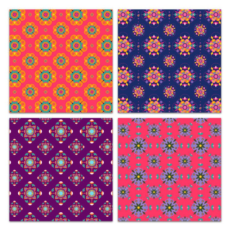 4 Piece Wall Hanging Set – 12