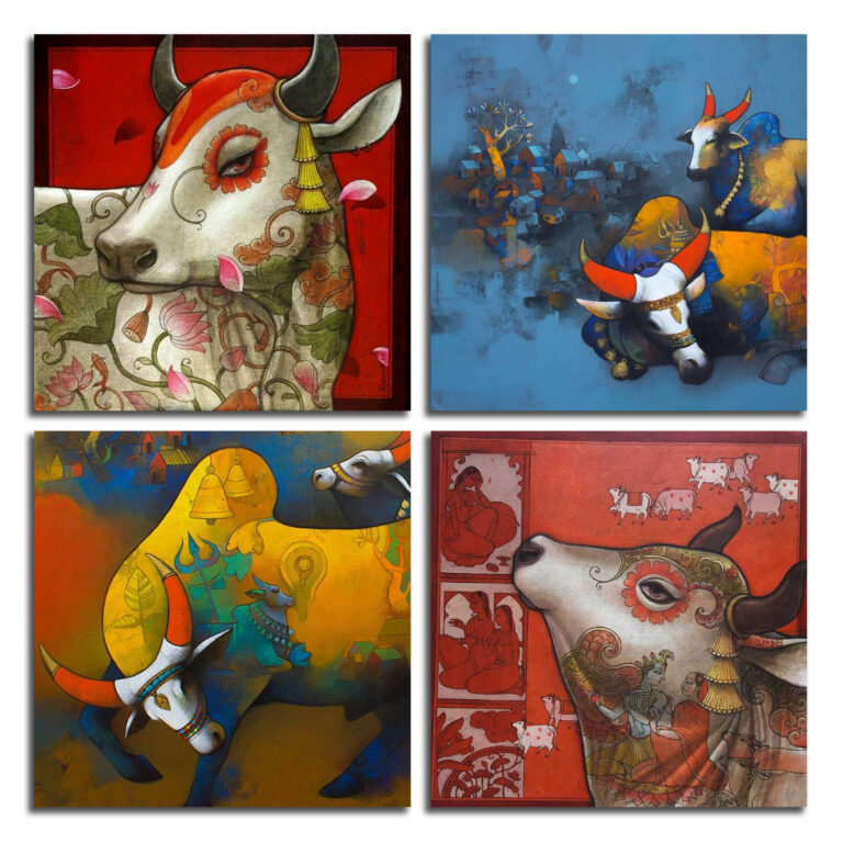 4 Piece Wall Hanging Set – 27