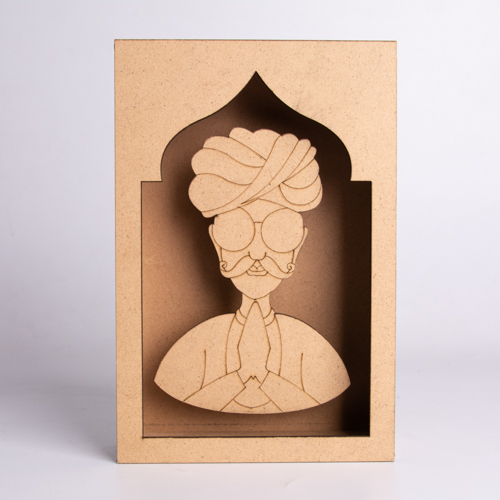 Marked MDF Jharokha Design – 10